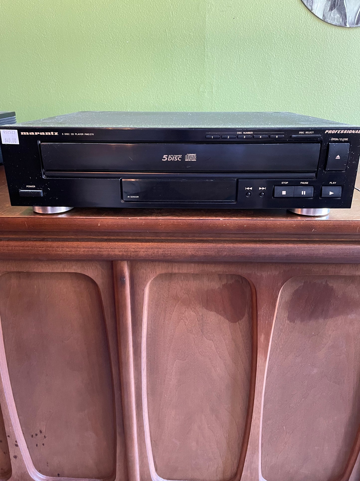 Marantz PMD370 5-Disc CD Player