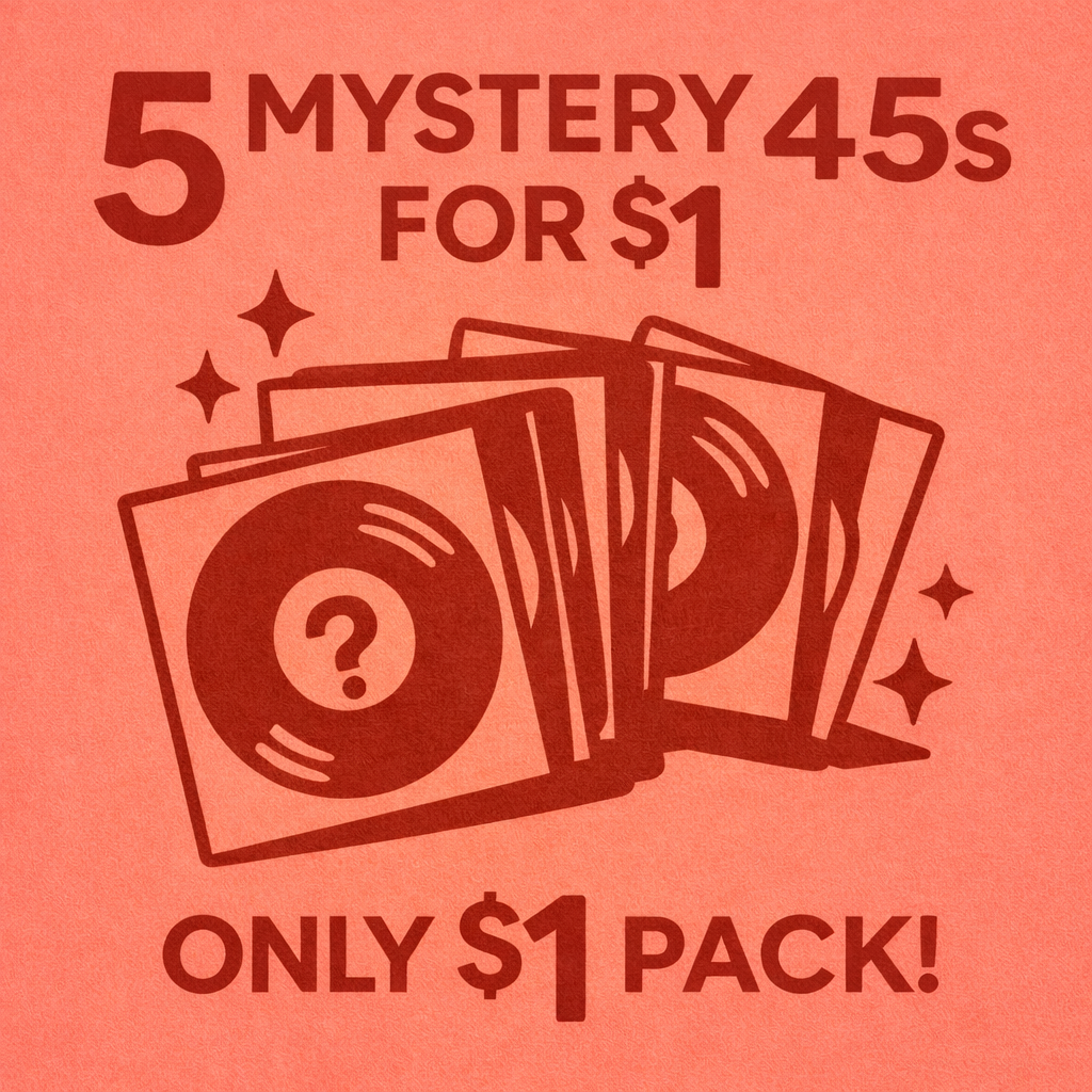 5 Mystery 45s for $1