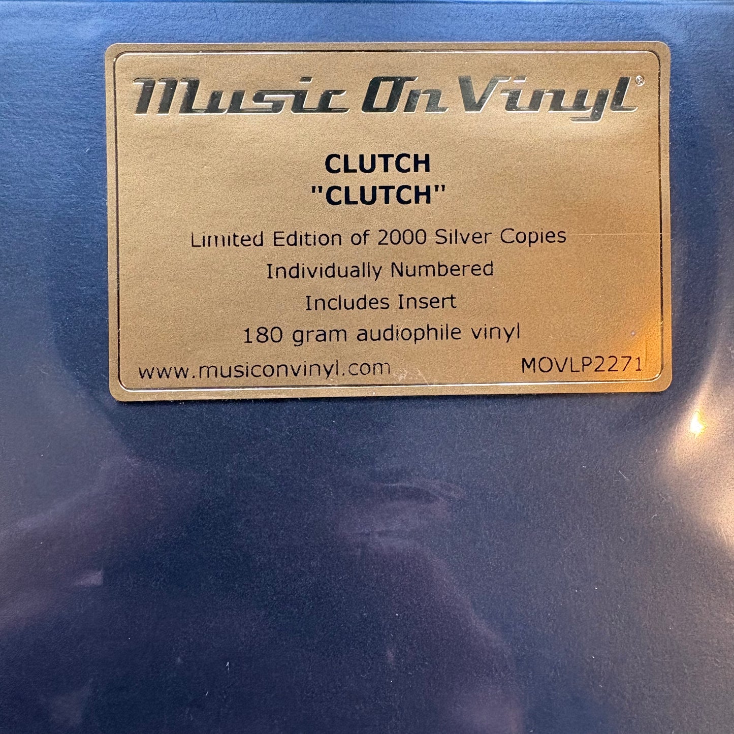 Clutch, "Clutch" (Silver Vinyl) (Sealed)