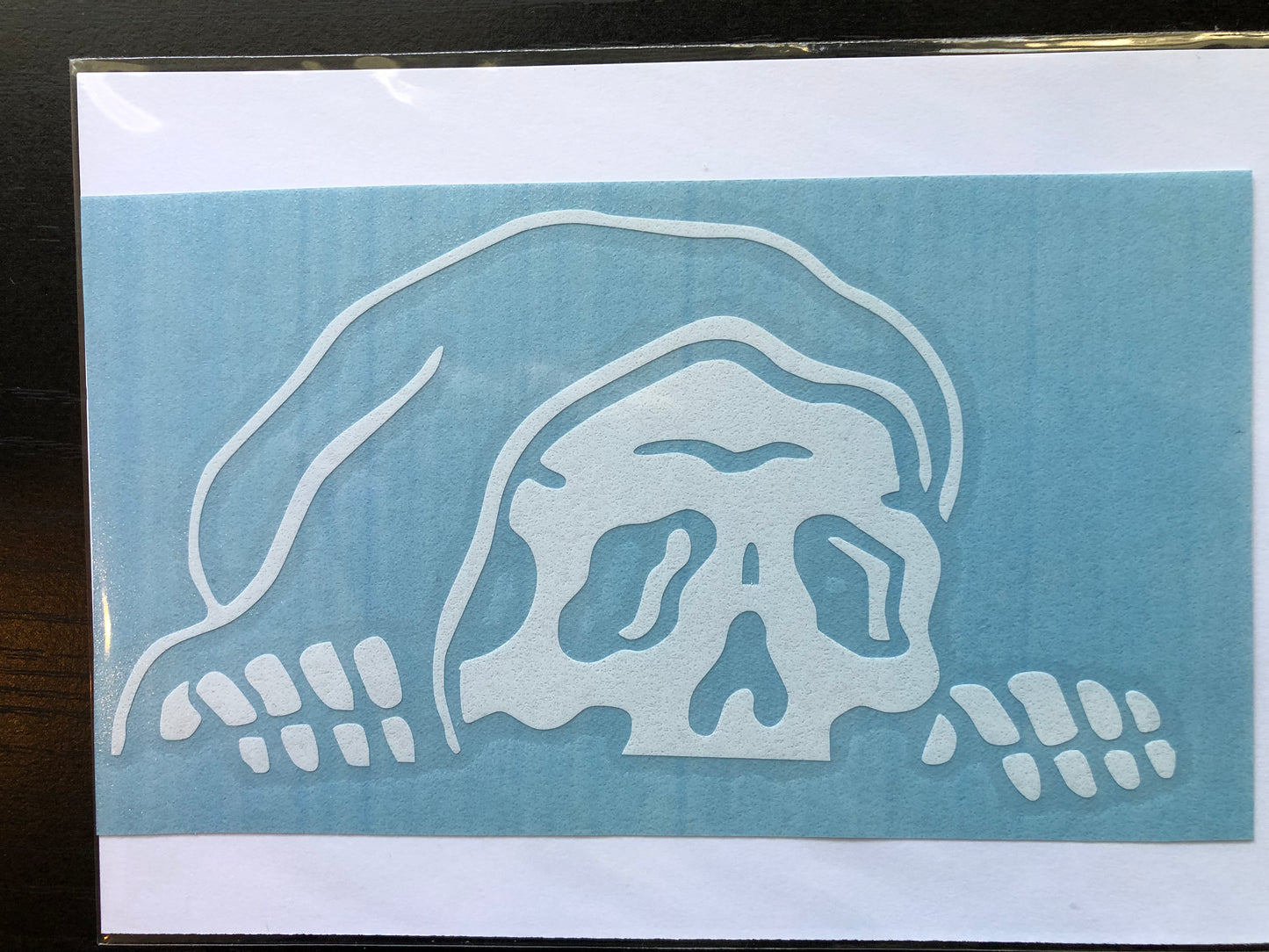 Creeping Death Sticker (Large / White)