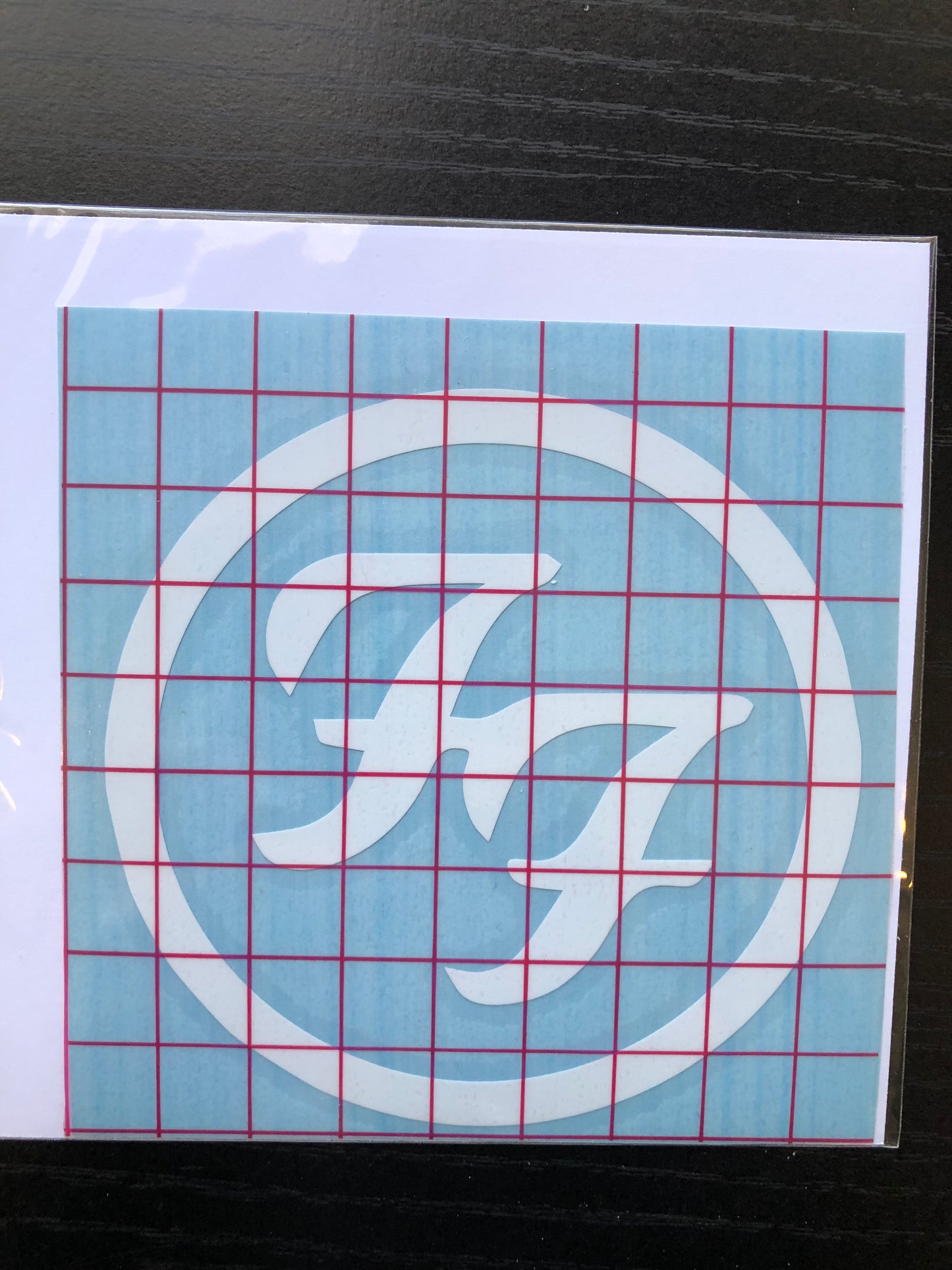 Foo Fighters Circular Sticker
