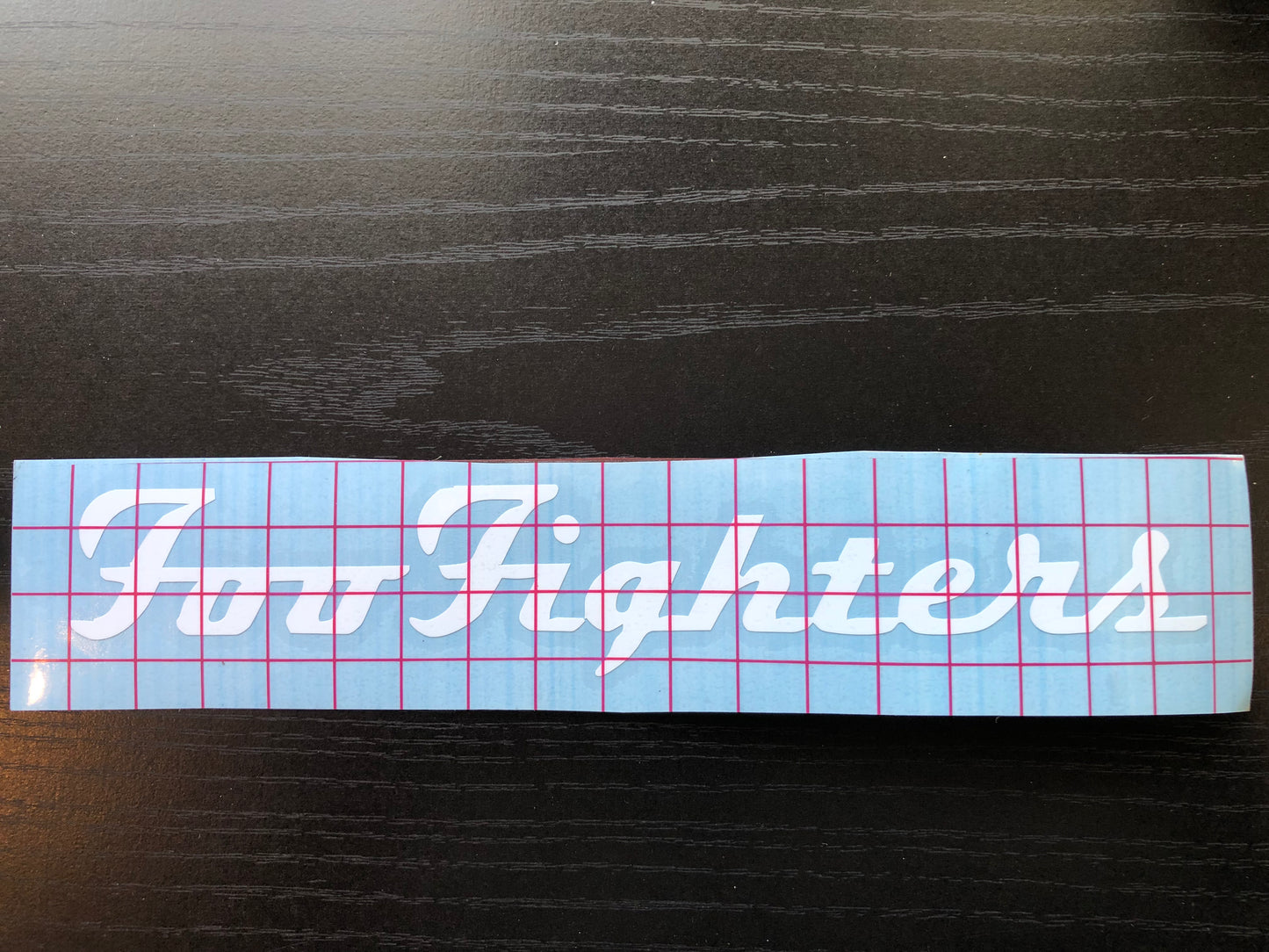 Foo Fighters Cursive Sticker