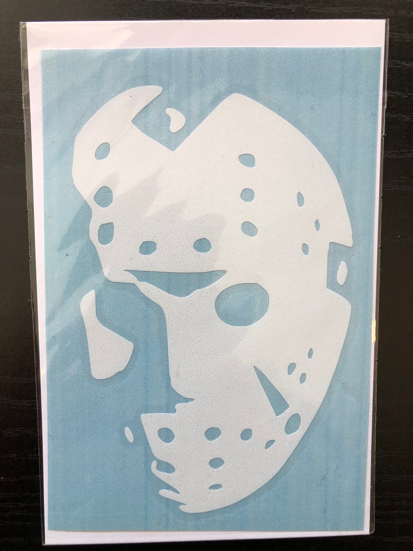 Halloween - Jason Hockey Mask Sticker