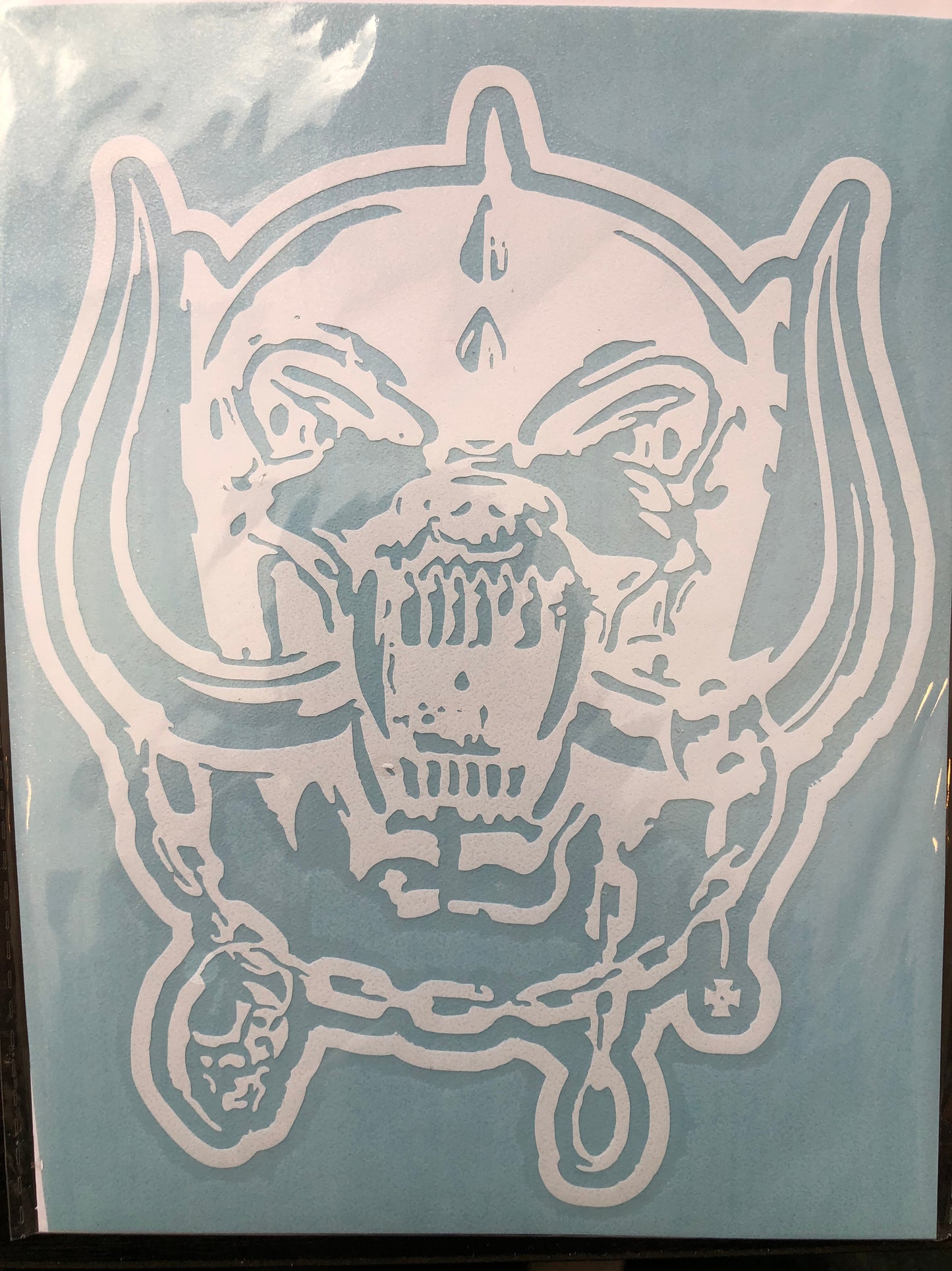 Motorhead Sticker - White