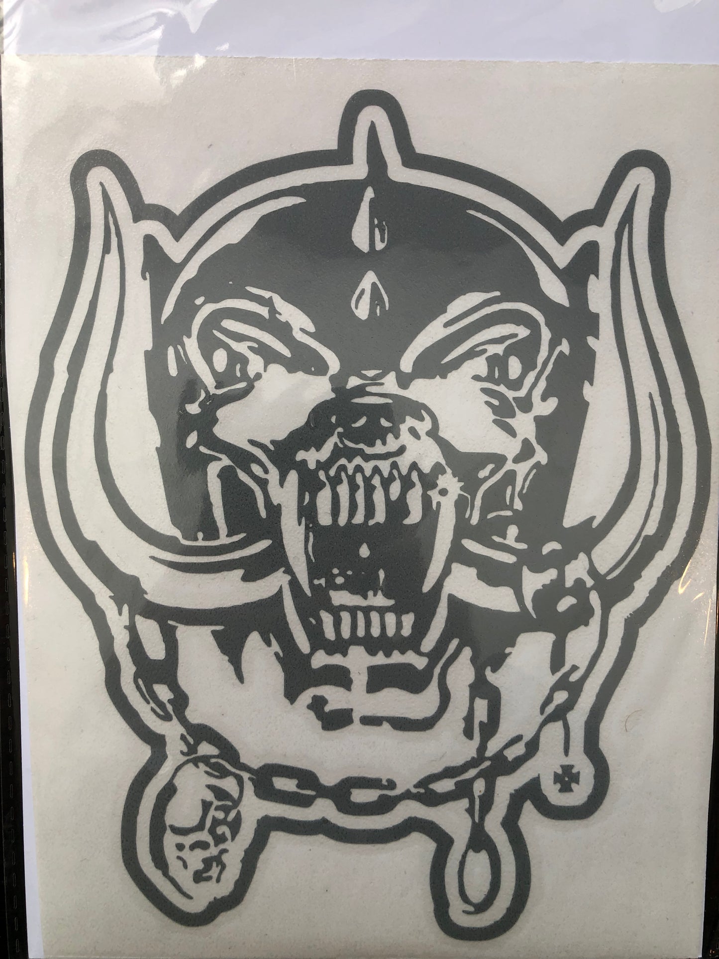Motorhead Sticker - Grey