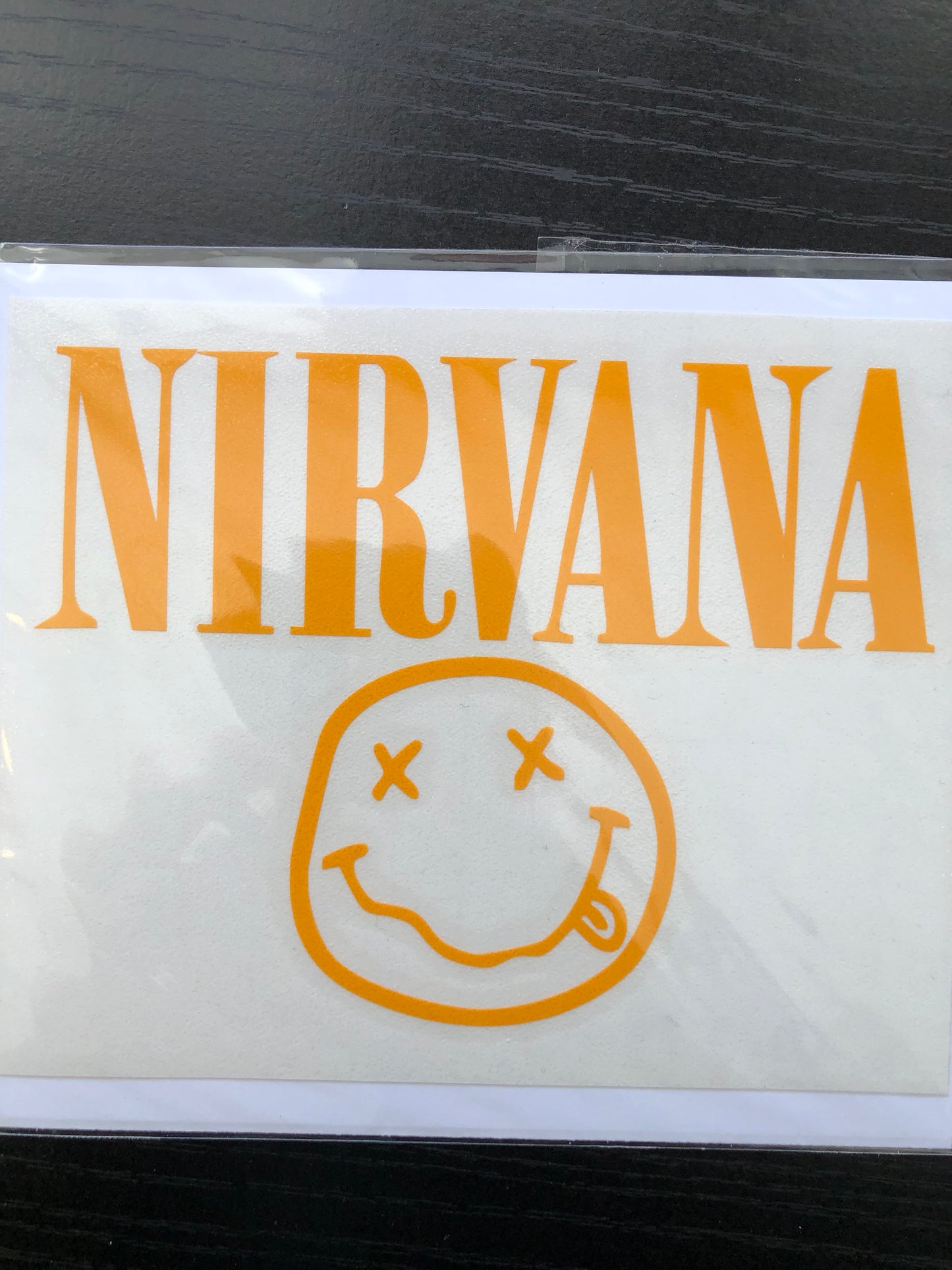 Nirvana Smiley Drunk Sticker - Small Face
