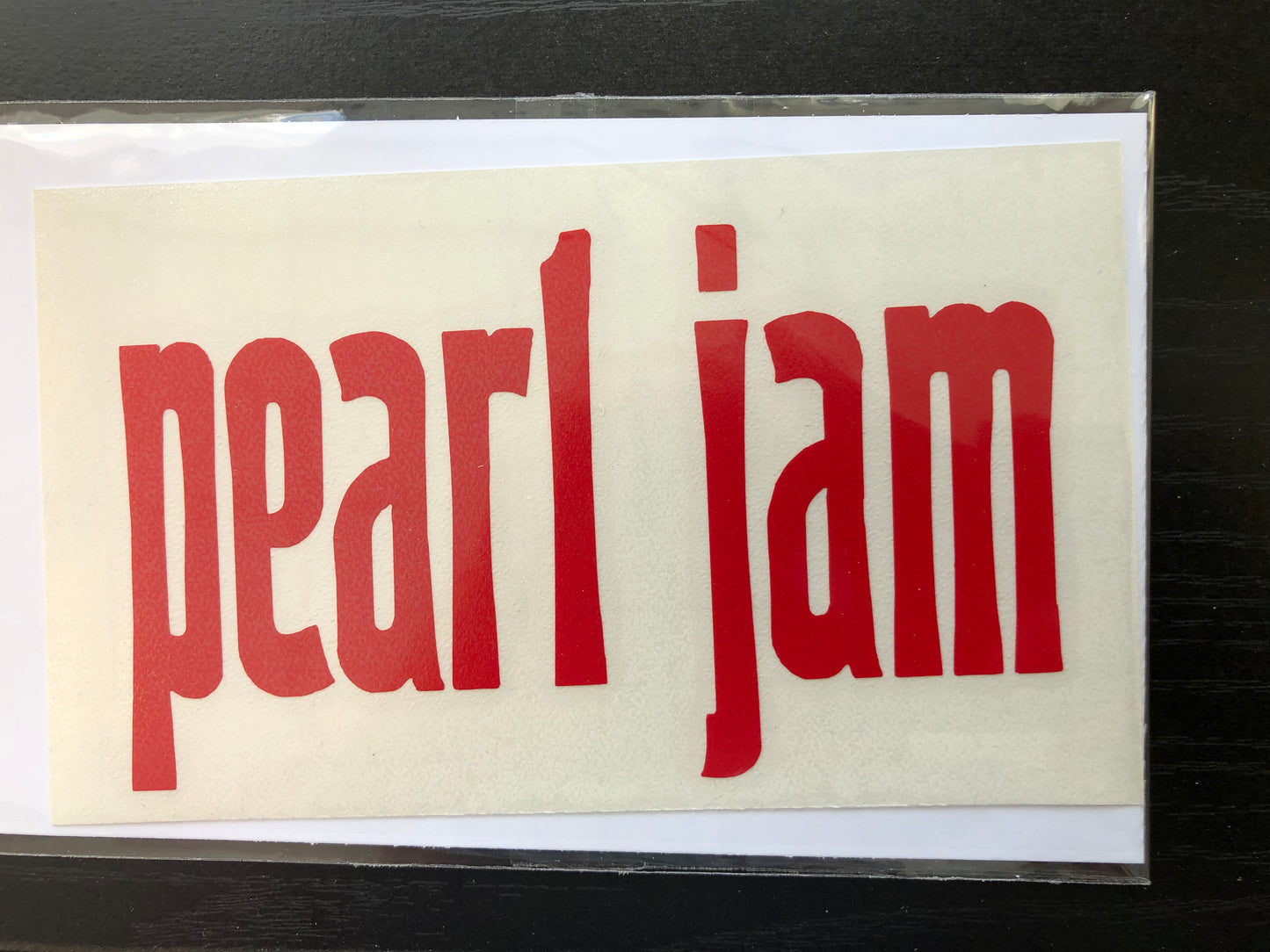 Pearl Jam Sticker