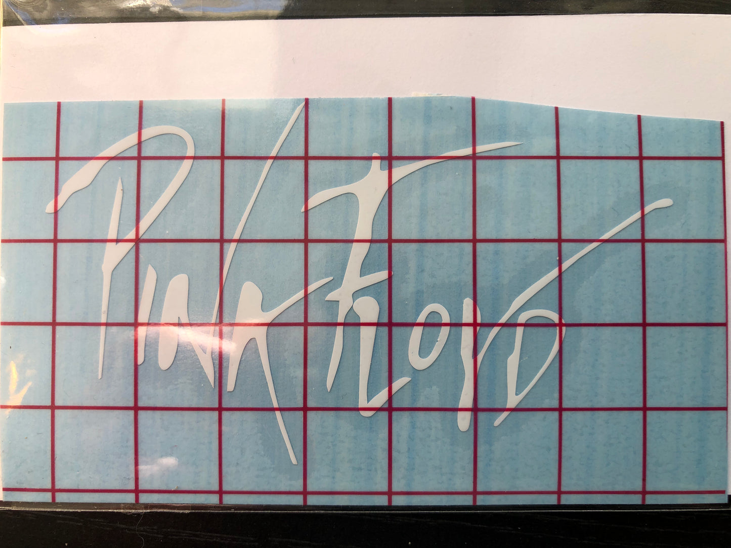 Pink Floyd Sticker (Thin Script)