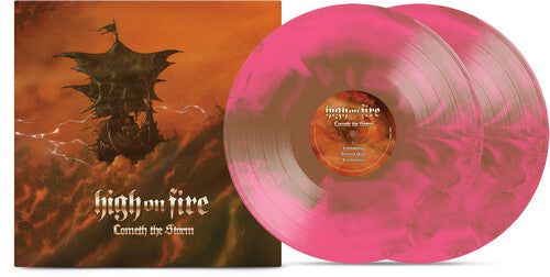 High on Fire, "Cometh the Storm" (Hot Pink & Brown Galaxy Vinyl)