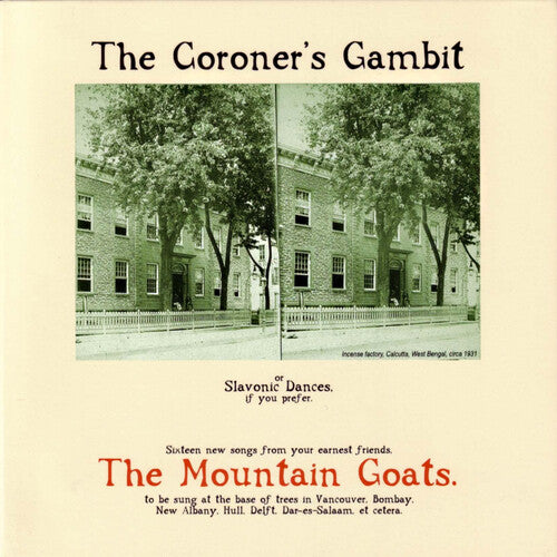 Mountain Goats, "The Coroner's Gambit" [PREORDER]