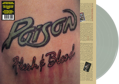 Poison, "Flesh & Blood" (Sea Glass Green Vinyl)