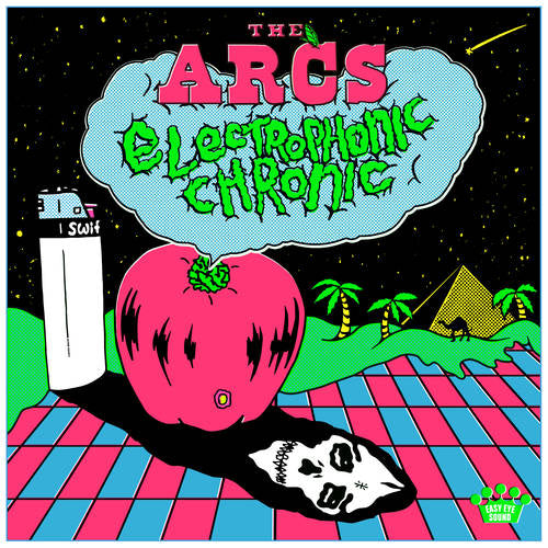 Arcs, "Electrophonic Chronic" (Clear with Black Splatter)