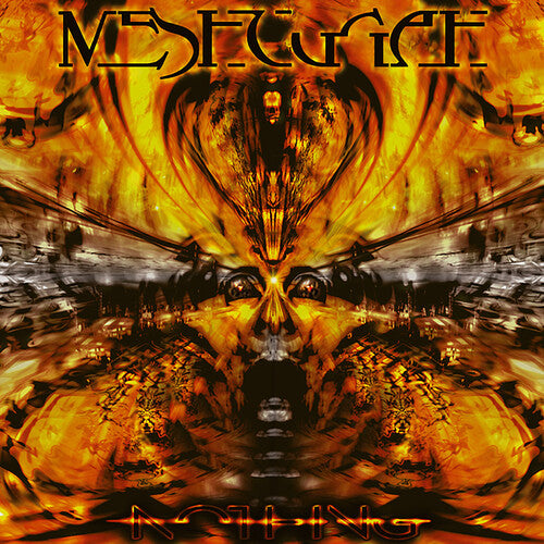 Meshuggah, "Nothing" (Black & Red Marbled)