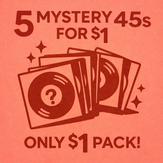 5 Mystery 45s for $1