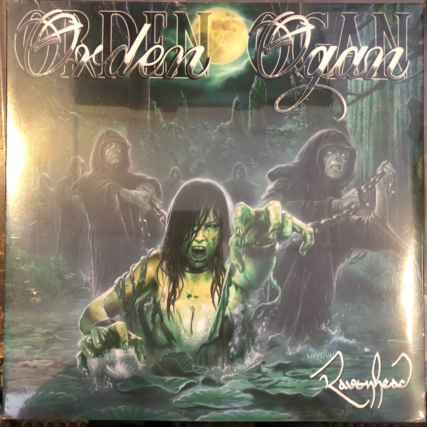 Orden Ogan, "Ravenhead" (Sealed / Green Vinyl) [Used]