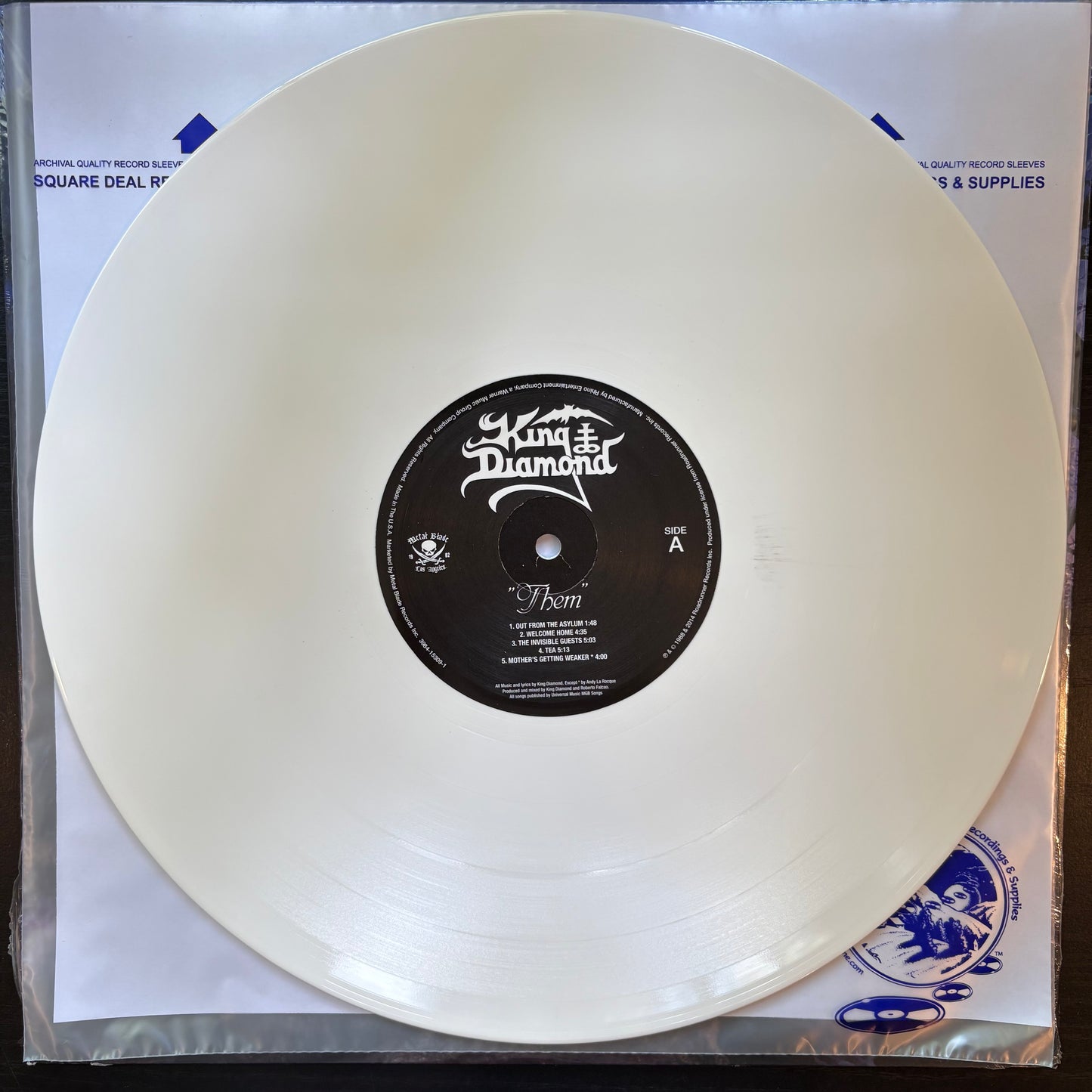 King Diamond, "Them" (White Vinyl) [NM Used]