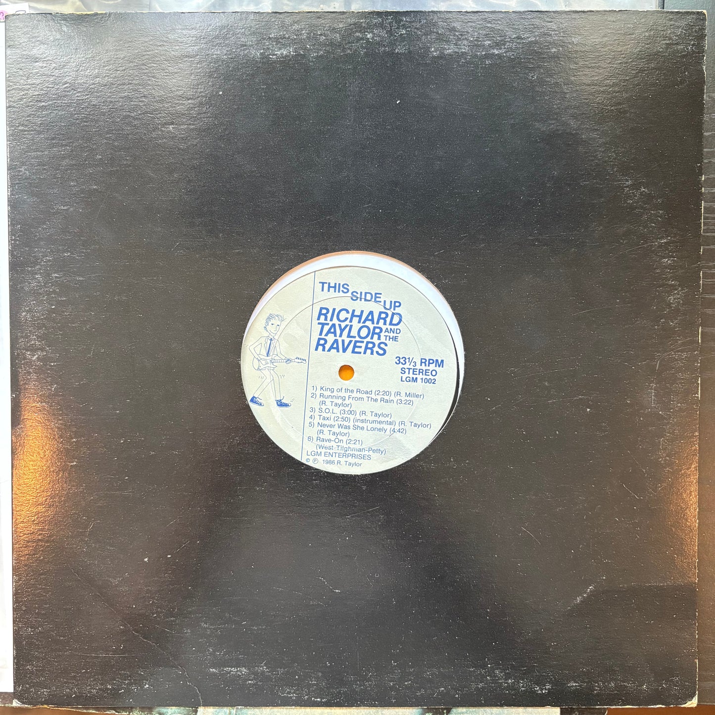 Richard Taylor & The Ravers, "Richard Taylor & The Ravers" [EP] [VG+ Used]