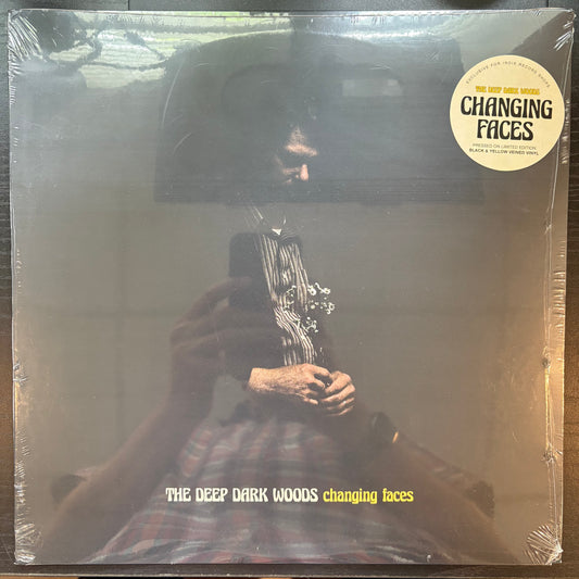 Deep Dark Woods, "Changing Faces" (Black & Yellow Veined Vinyl / Sealed) [Used]