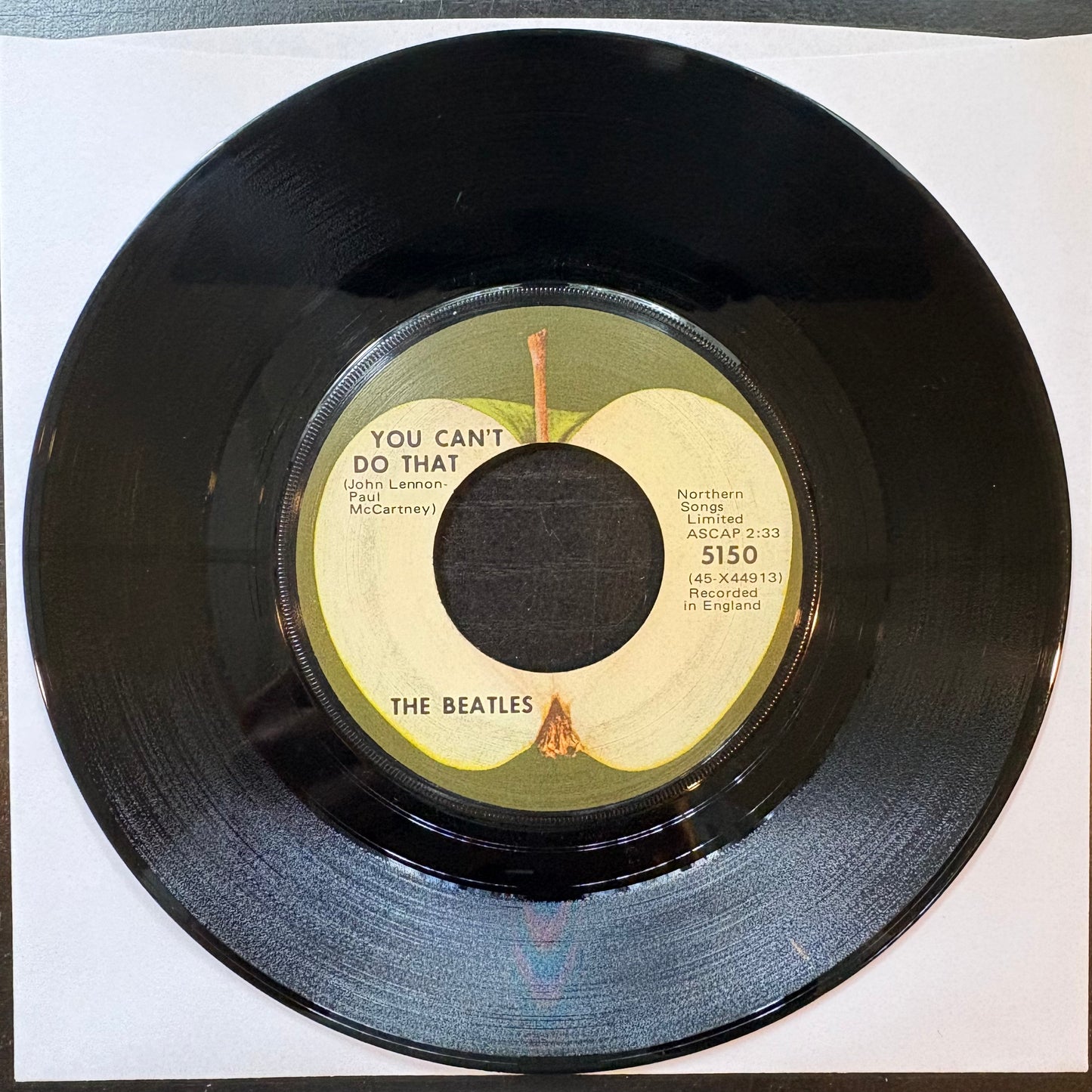 Beatles, "Can't Buy Me Love" (7") (Mono) [VG Used]