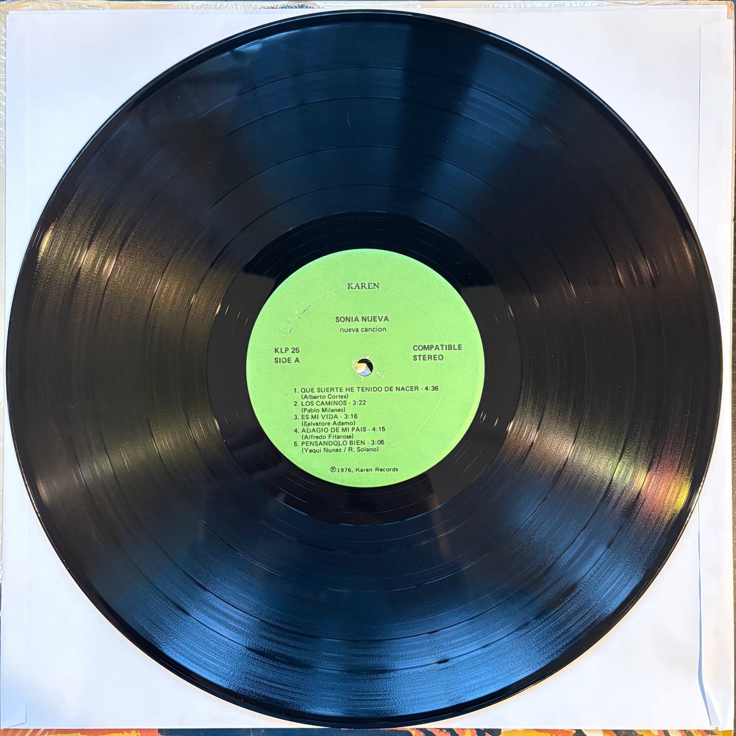 Sonia Silvestre, "Nueva Cancion" [VG Used]