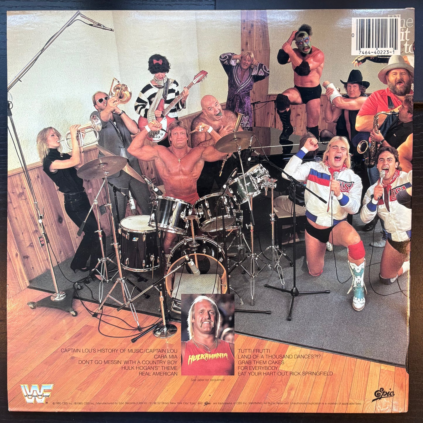 Various Artists, "The Wrestling Album" [VG+ Used]