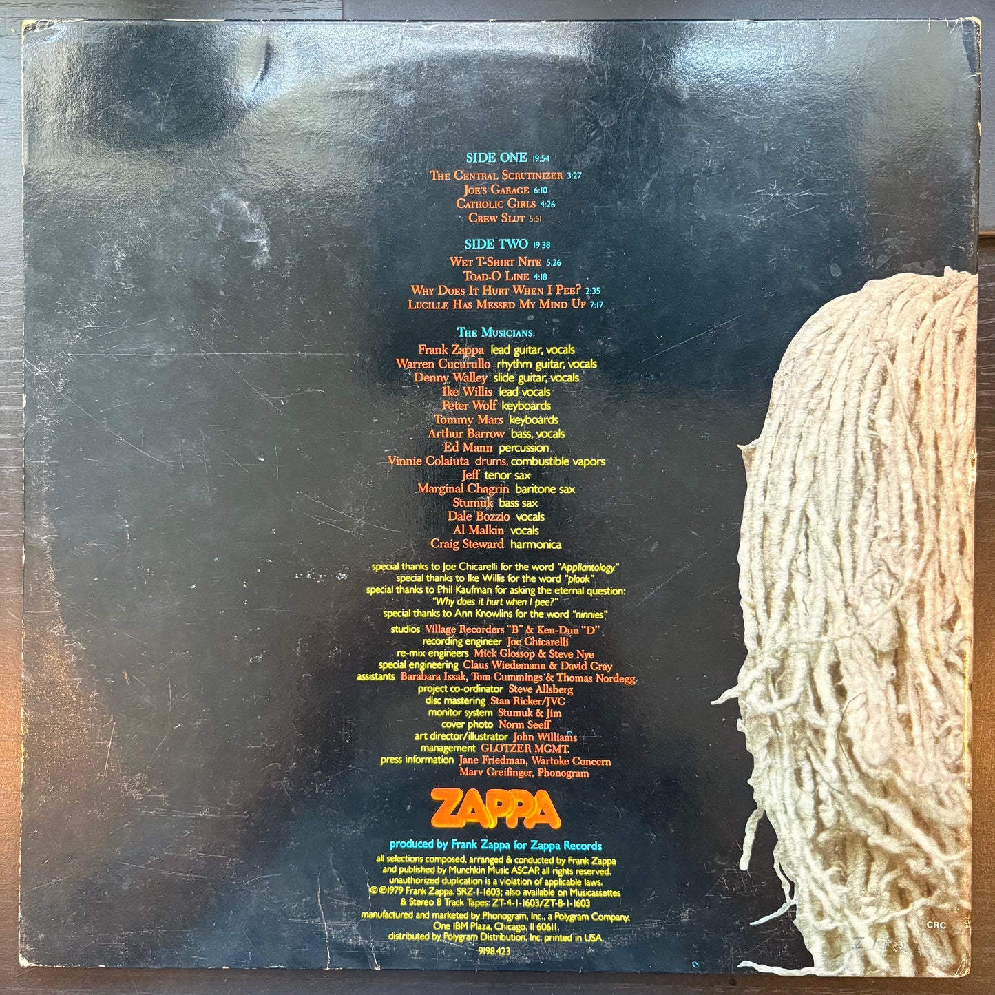 Frank Zappa, "Joe's Garage Act I" [VG Used]