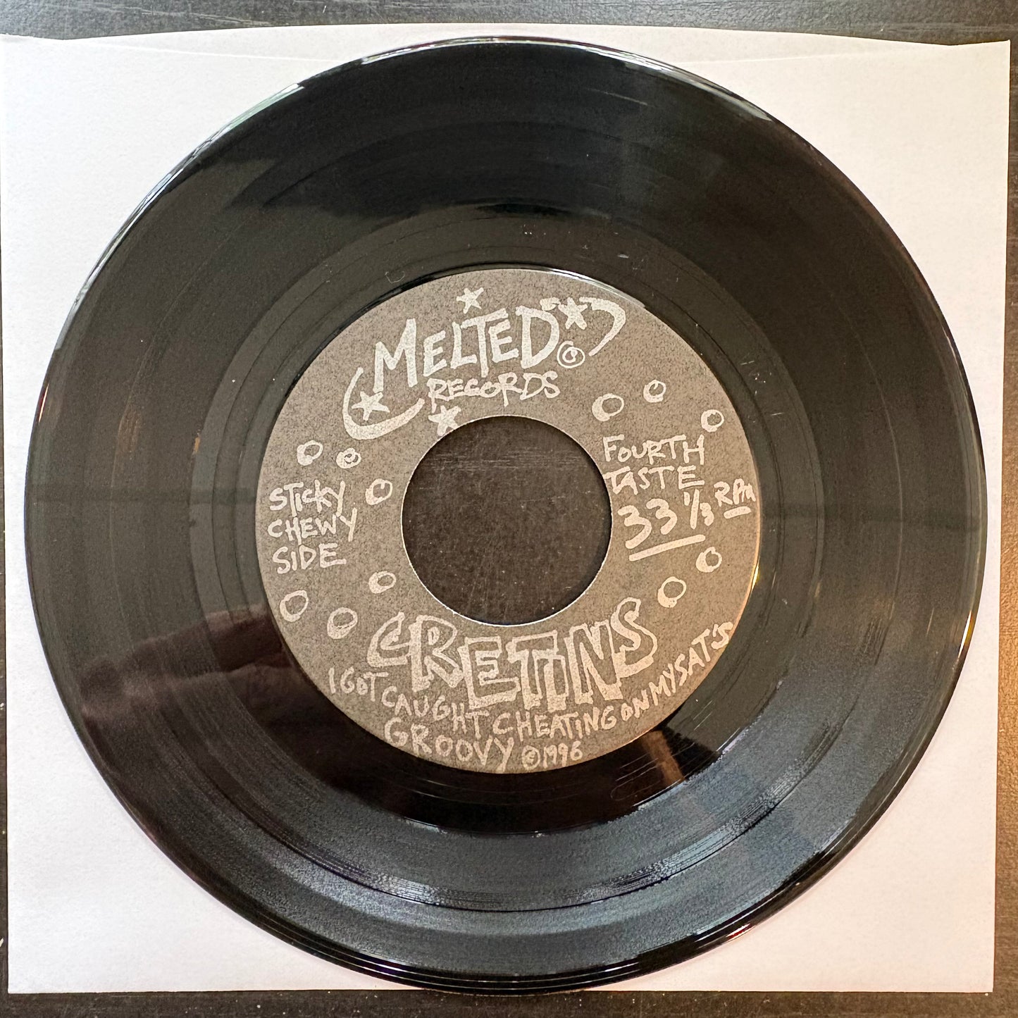Cretins / Magnatone, "Split" (7") [VG+ Used]