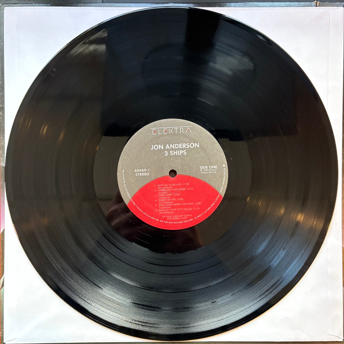 Jon Anderson, "3 Ships" [VG+ Used]