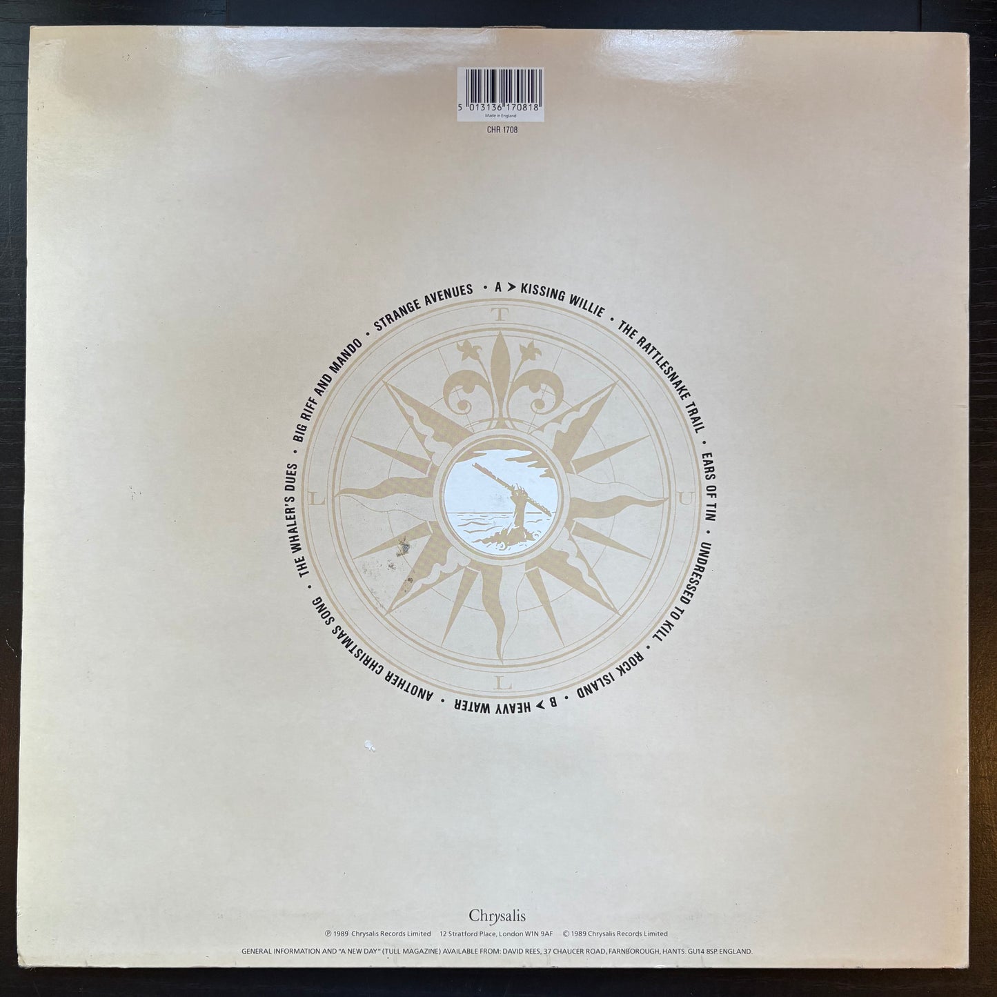 Jethro Tull, "Rock Island" (U.K.) [VG Used]