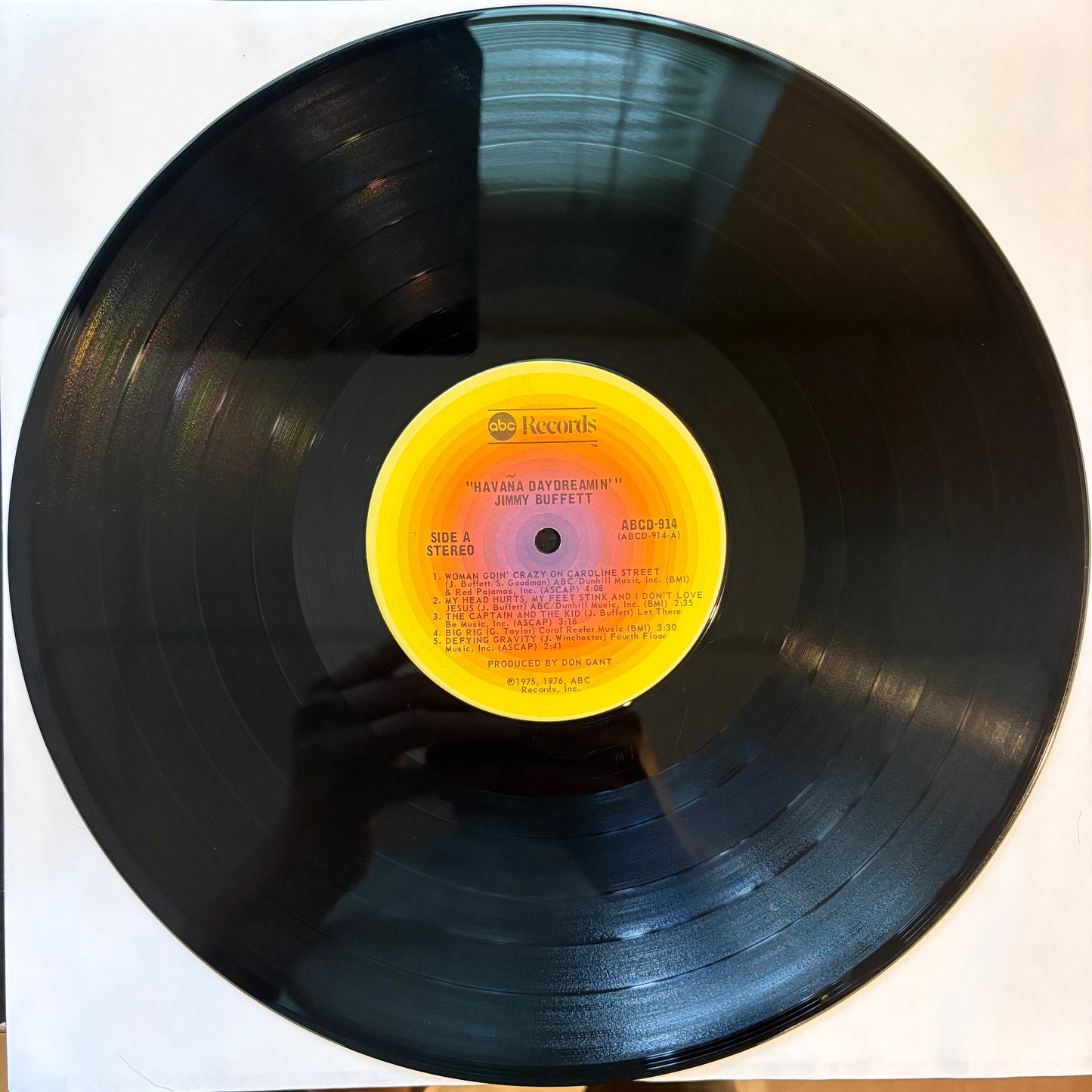 Jimmy Buffett, "Havana Daydreamin'" (LP) [VG Used]