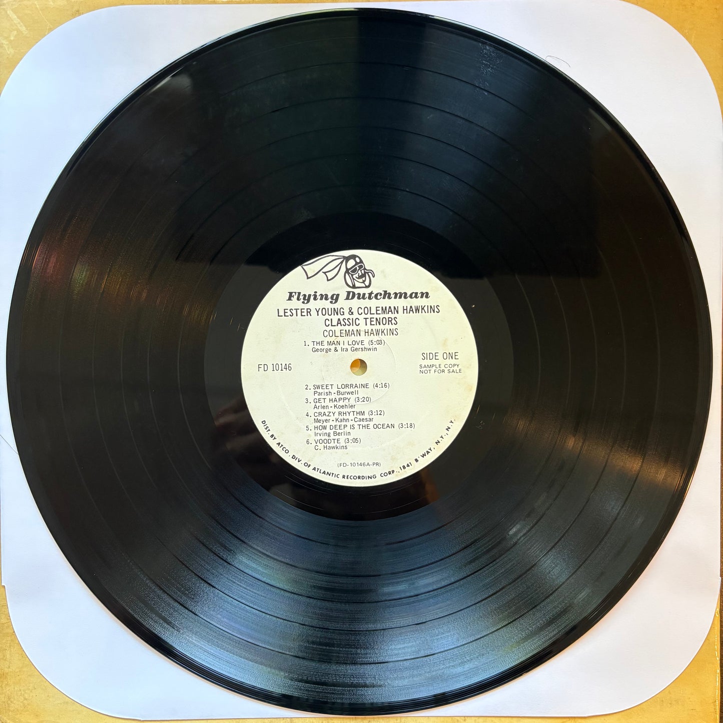 Lester Young & Coleman Hawkins, "Classic Tenors" (Promo) [VG+ Used]