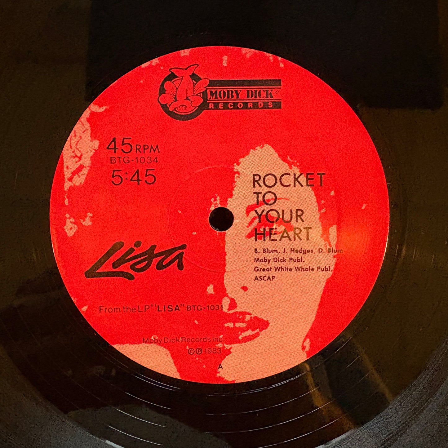 Lisa, "Rocket to Your Heart" (12") [VG+ Used]