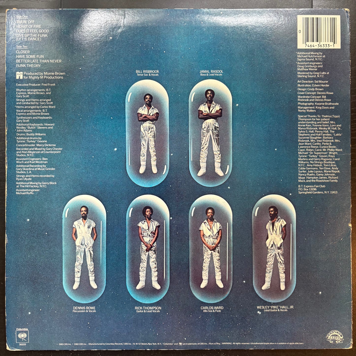 B.T. Express, "1980" (LP) [VG Used]