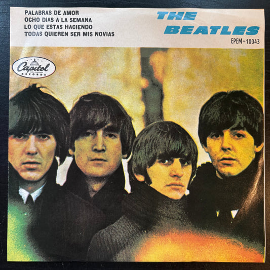 Beatles, "Palabras De Amor" (7" EP) (Mexico) [VG+ Used]