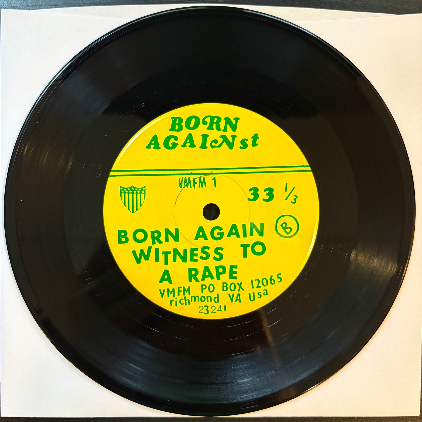 Born Against, "Born Against" (7" EP) [EX Used]