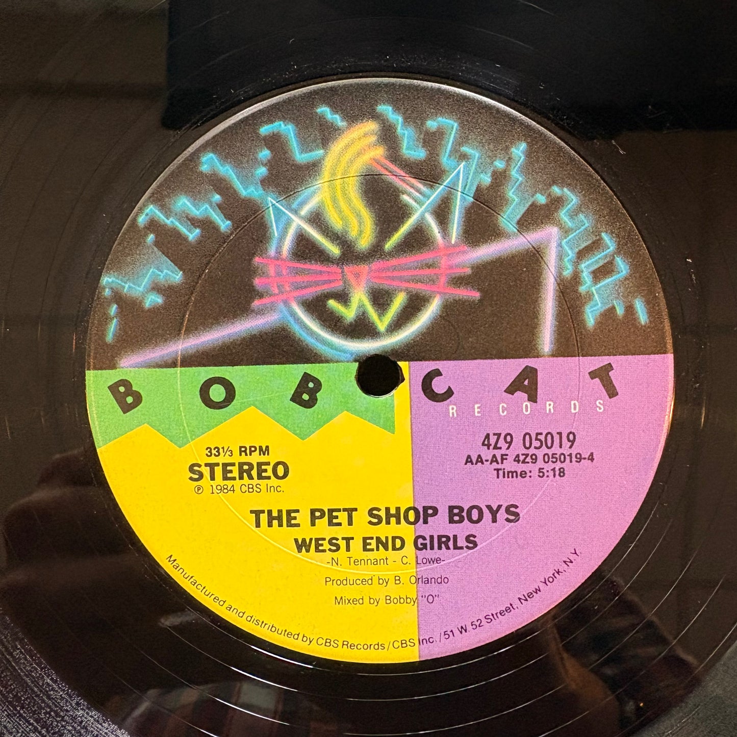 Pet Shop Boys, "West End Girls" (12") [VG+ Used]