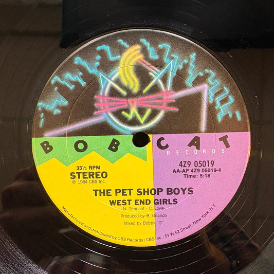 Pet Shop Boys, "West End Girls" (12") [VG+ Used]