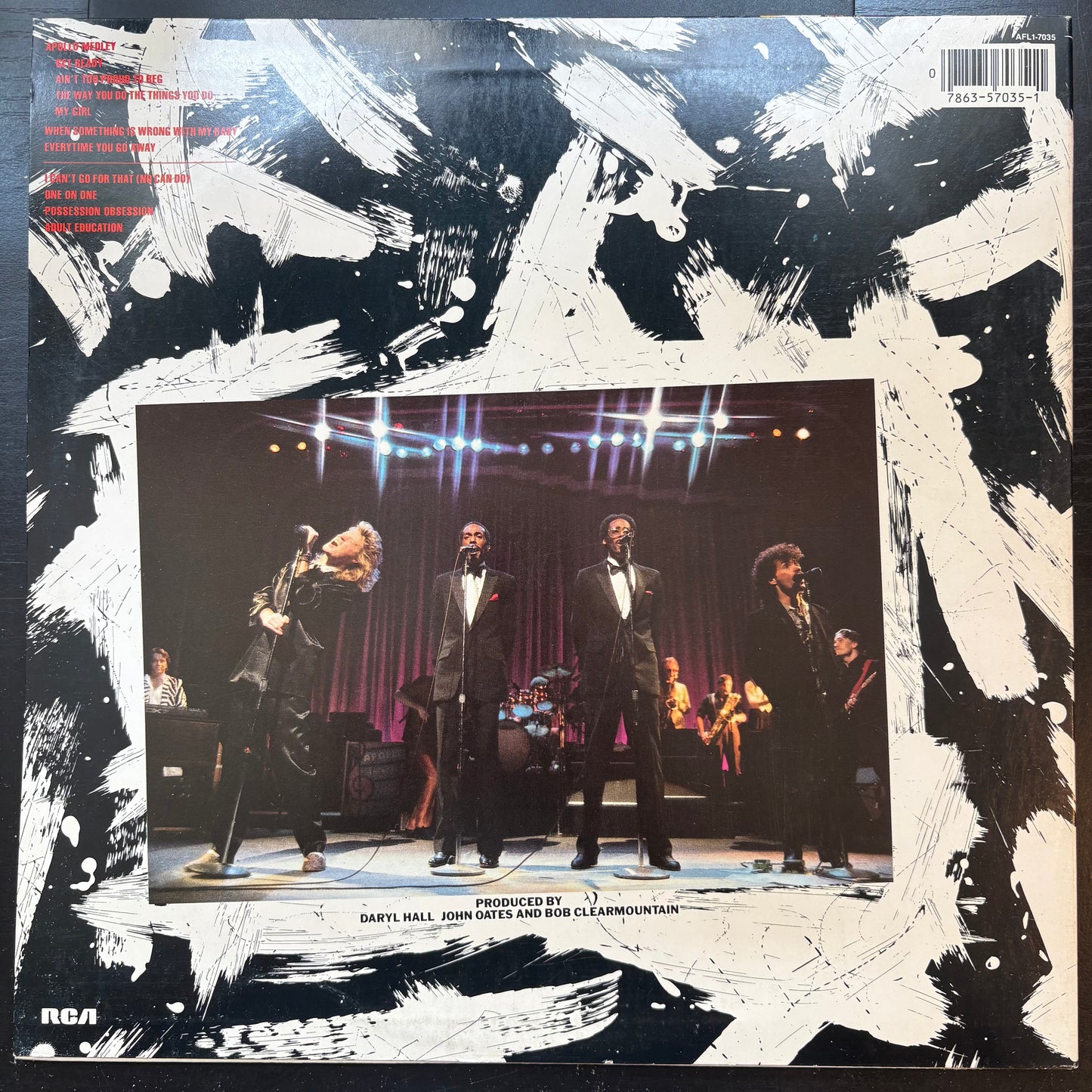 Daryl Hall & John Oates, "Live at The Apollo" (LP) [VG Used]