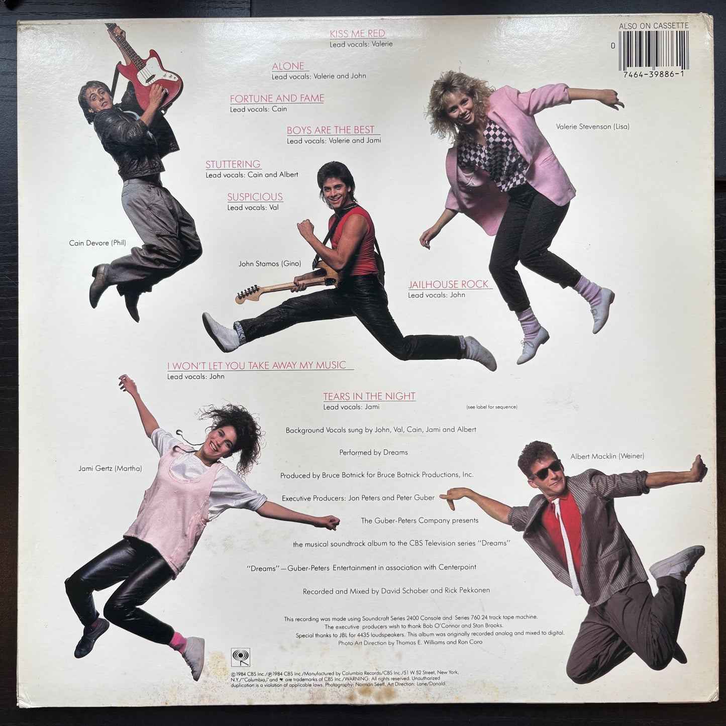 Dreams, "Original Music from the CBS Television Series" [VG Used]