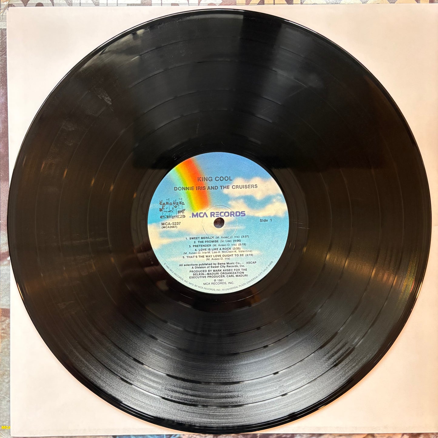 Donnie Iris & The Cruisers, "King Cool" [VG+ Used]