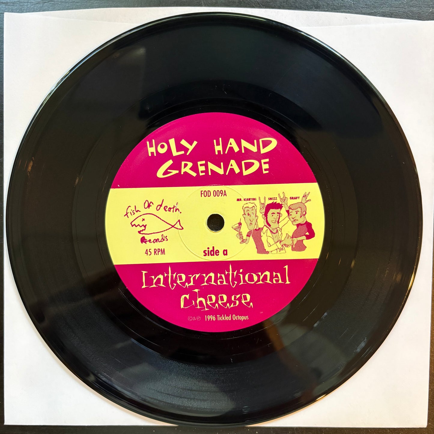 Holy Hand Grenade, "International Cheese" (7") [EX Used]