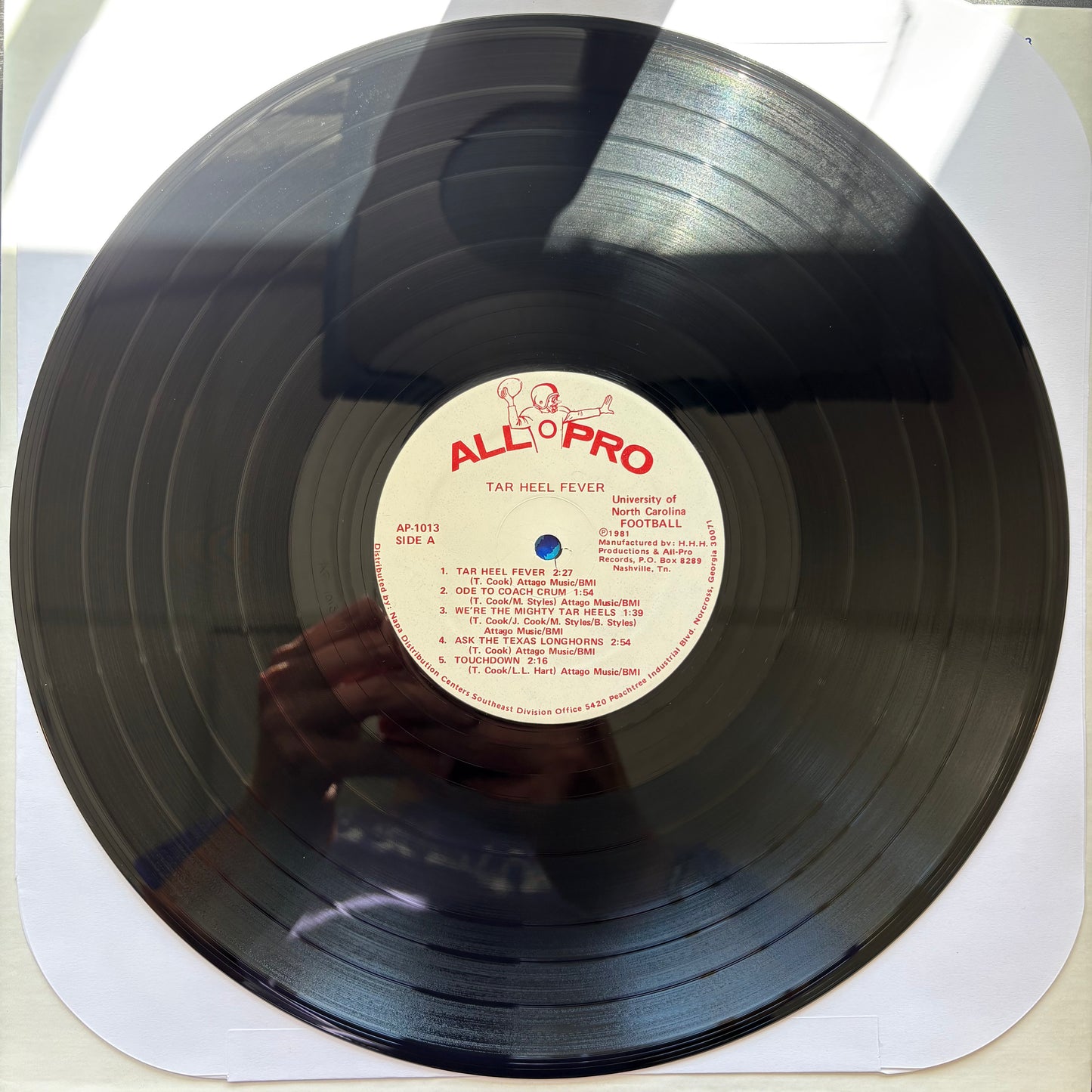 Bobby & Arleen Harden, "Tar Heel Fever" [VG+ Used]