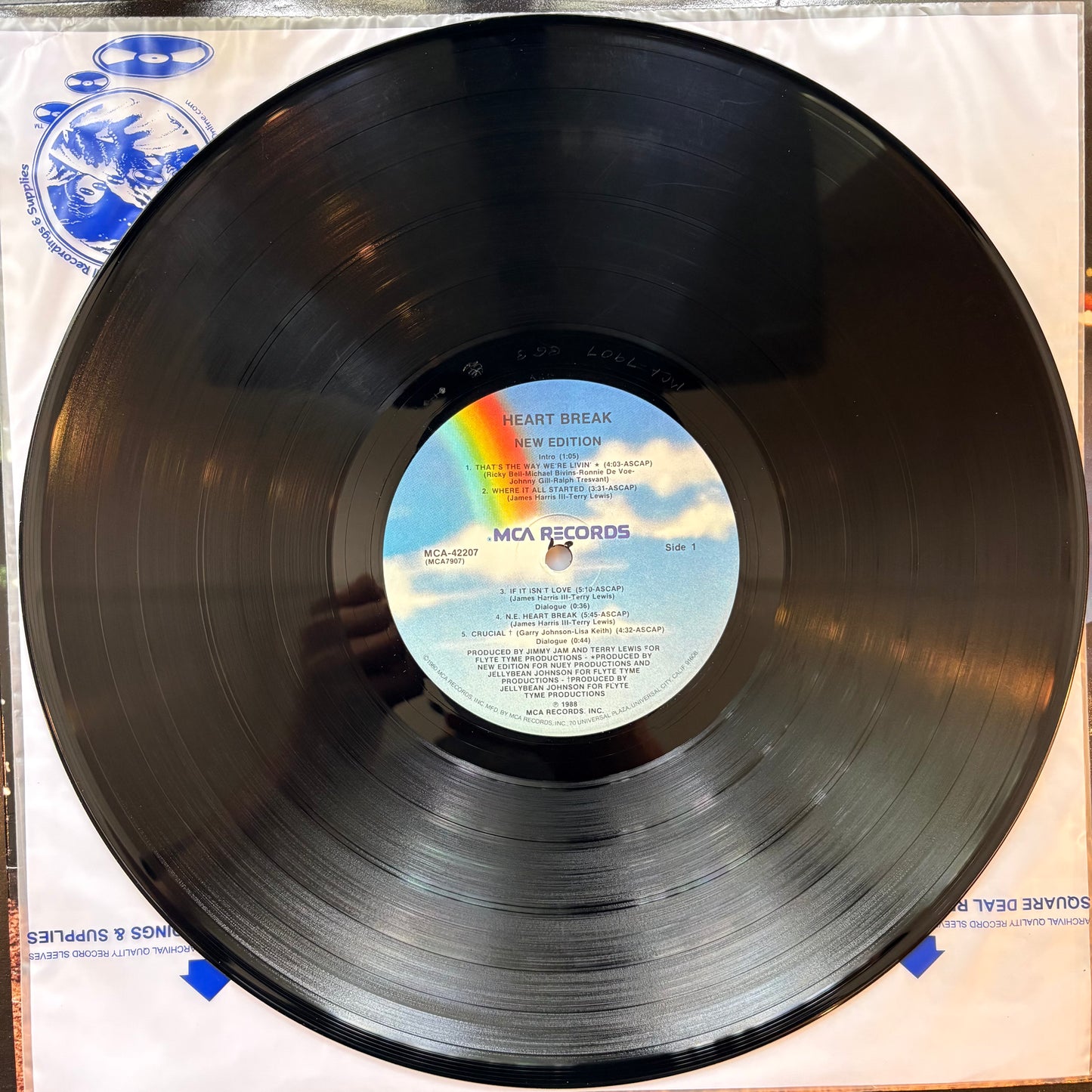 New Edition, "Heart Break" [VG Used]