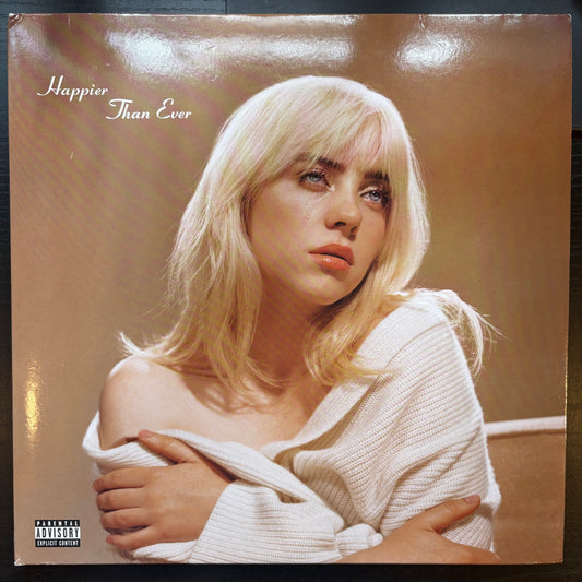 Billie Eilish, "Happier Than Ever" (Pale Blue Vinyl) [VG Used]
