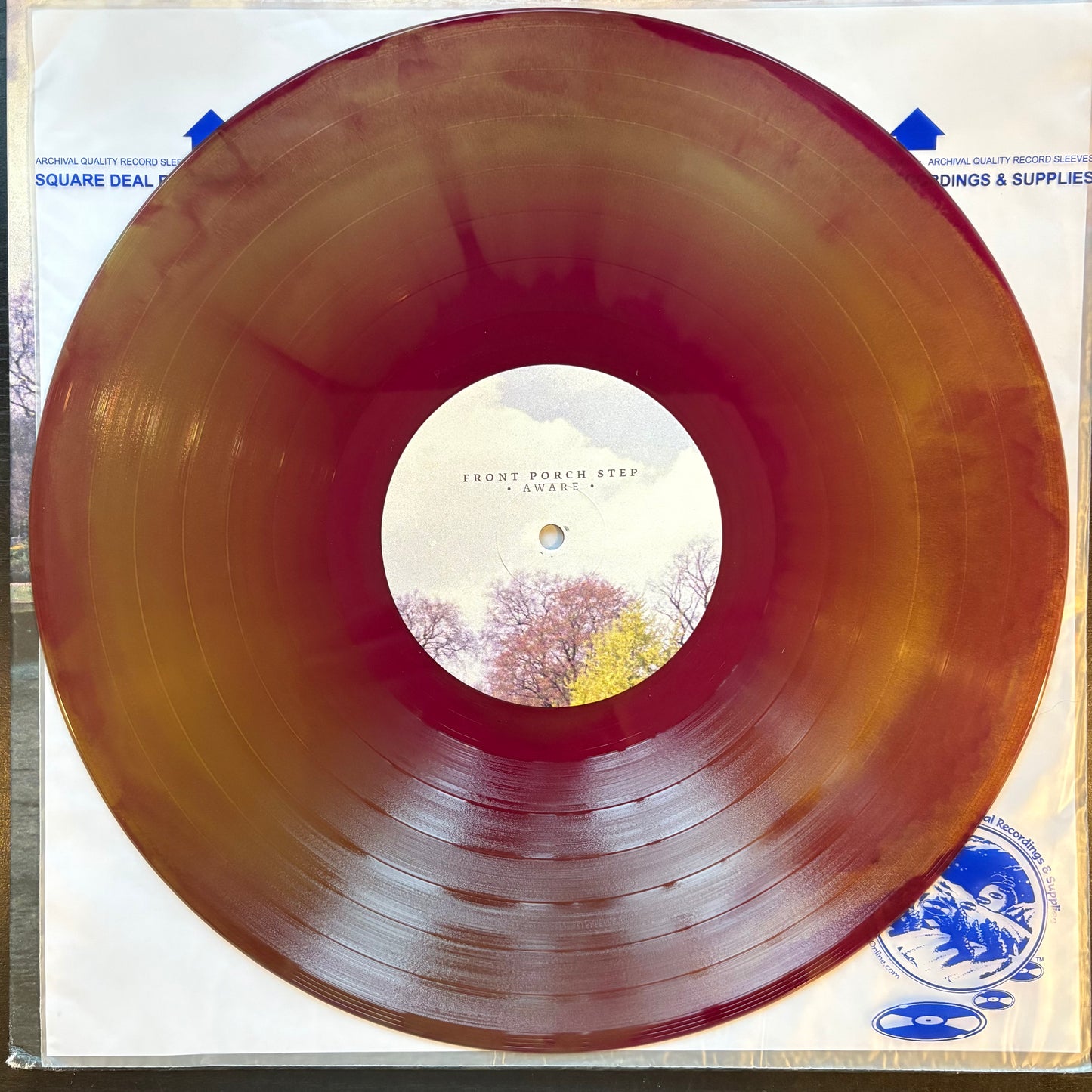 Front Porch Step, "Aware" (Purple & Gold Smash Vinyl) [VG+ Used]