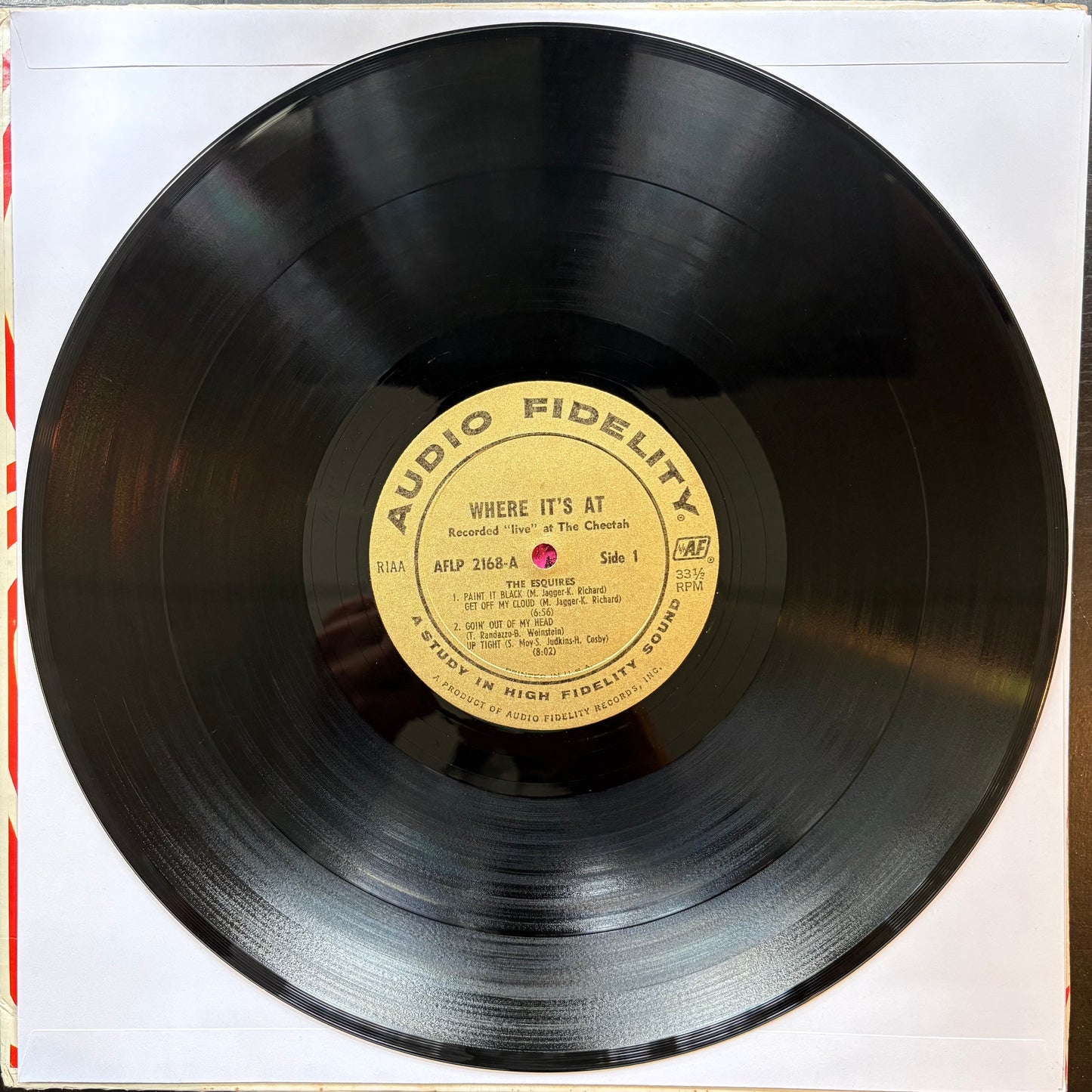 Various Artists, "Where It's At: Recorded 'Live' at The Cheetah" (Mono) [VG Used]