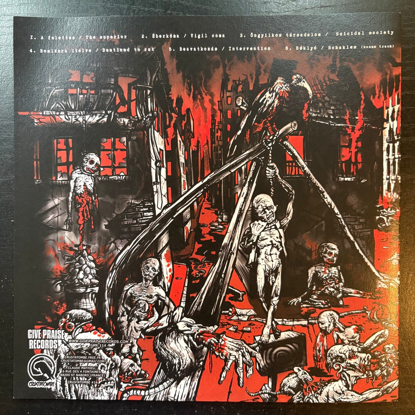 Jack, "Eberkoma" (7") (Red Vinyl) [VG+ Used]
