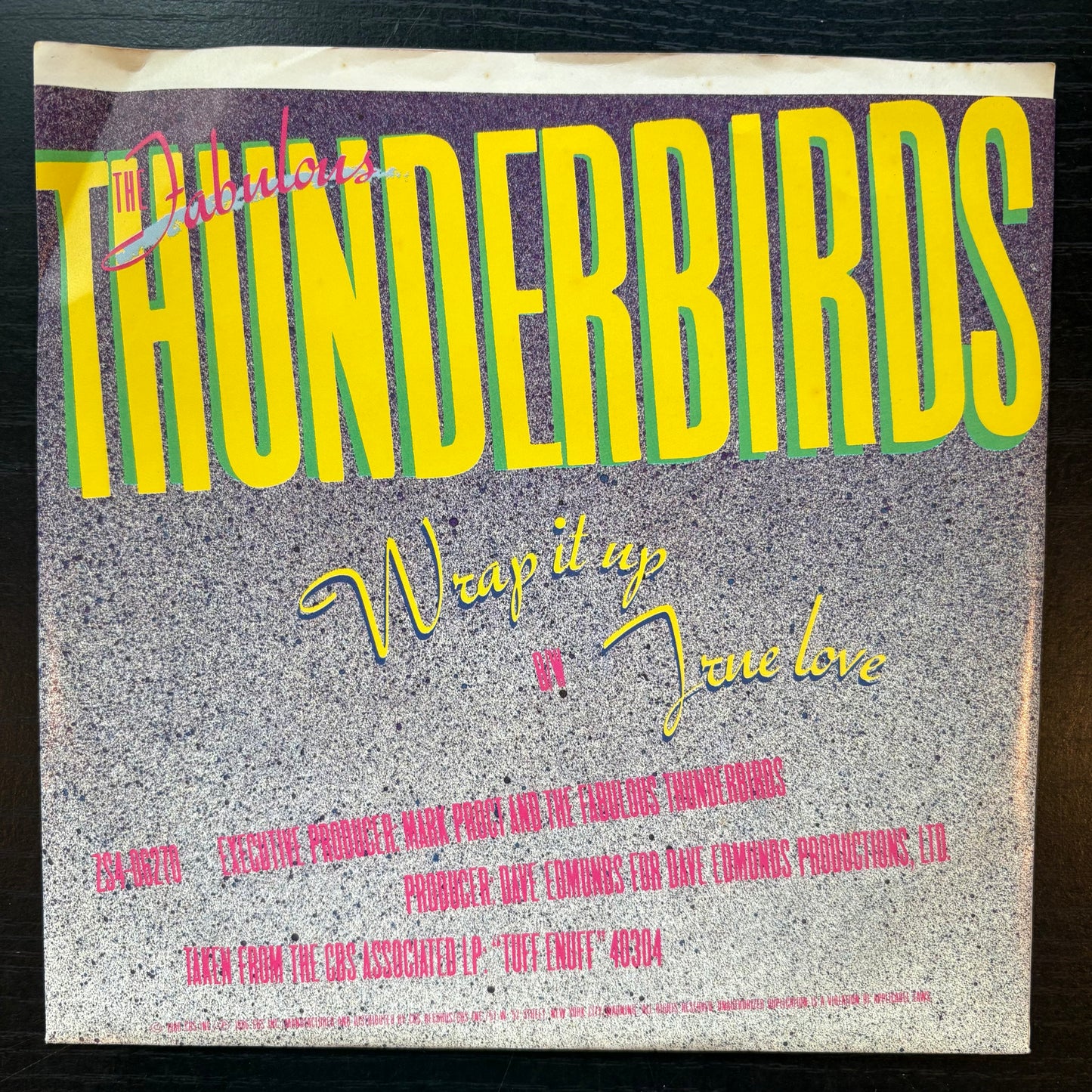 Fabulous Thunderbirds, "Wrap It Up" (7") [VG+ Used]