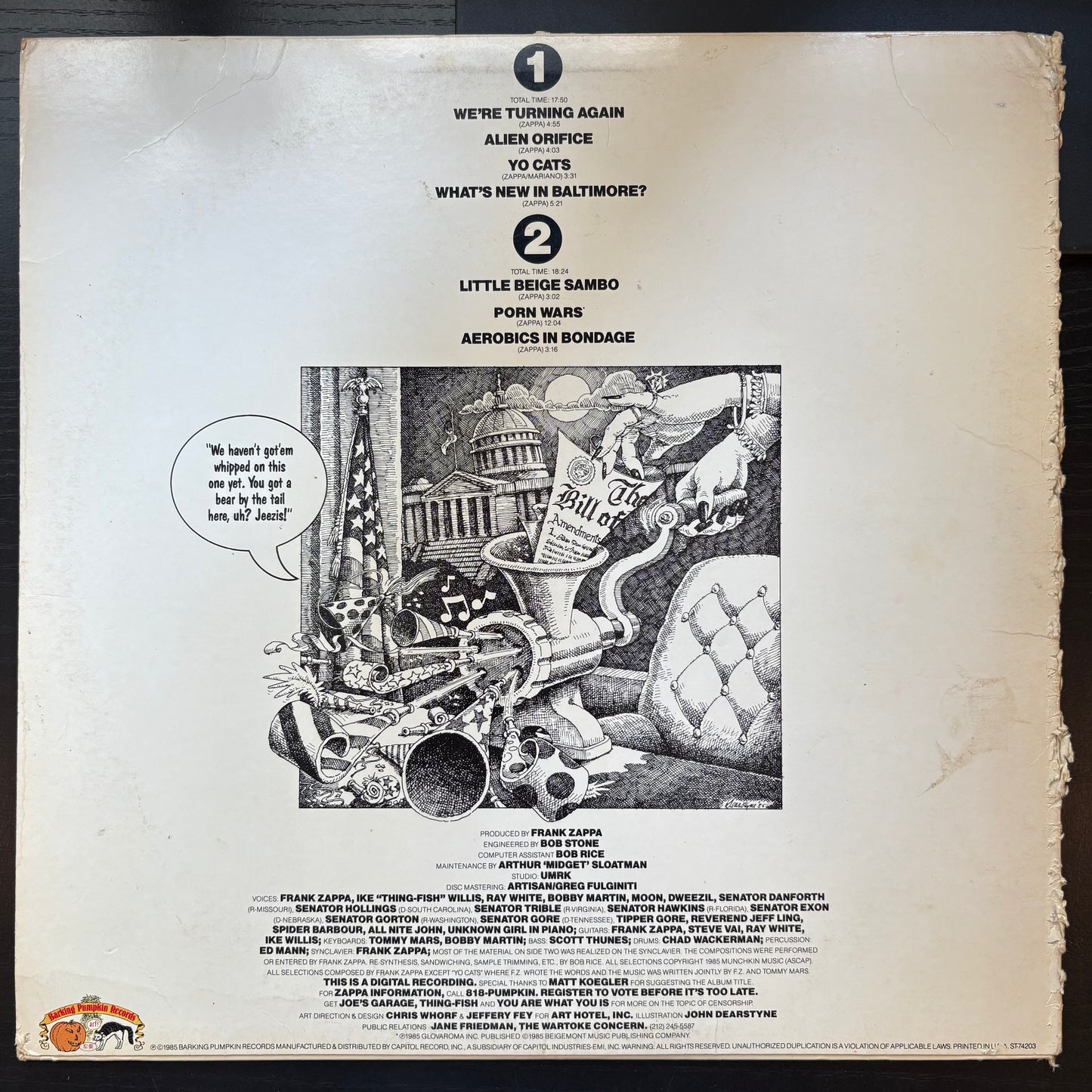 Frank Zappa, "Frank Zappa Meets The Mothers of Prevention" [VG- Used]
