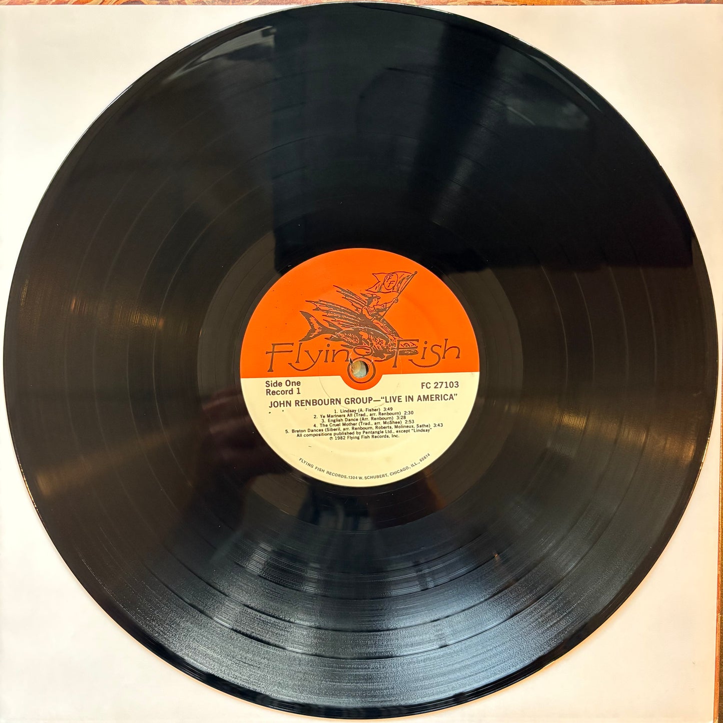 John Renbourn Group, "Live in America" [VG Used]